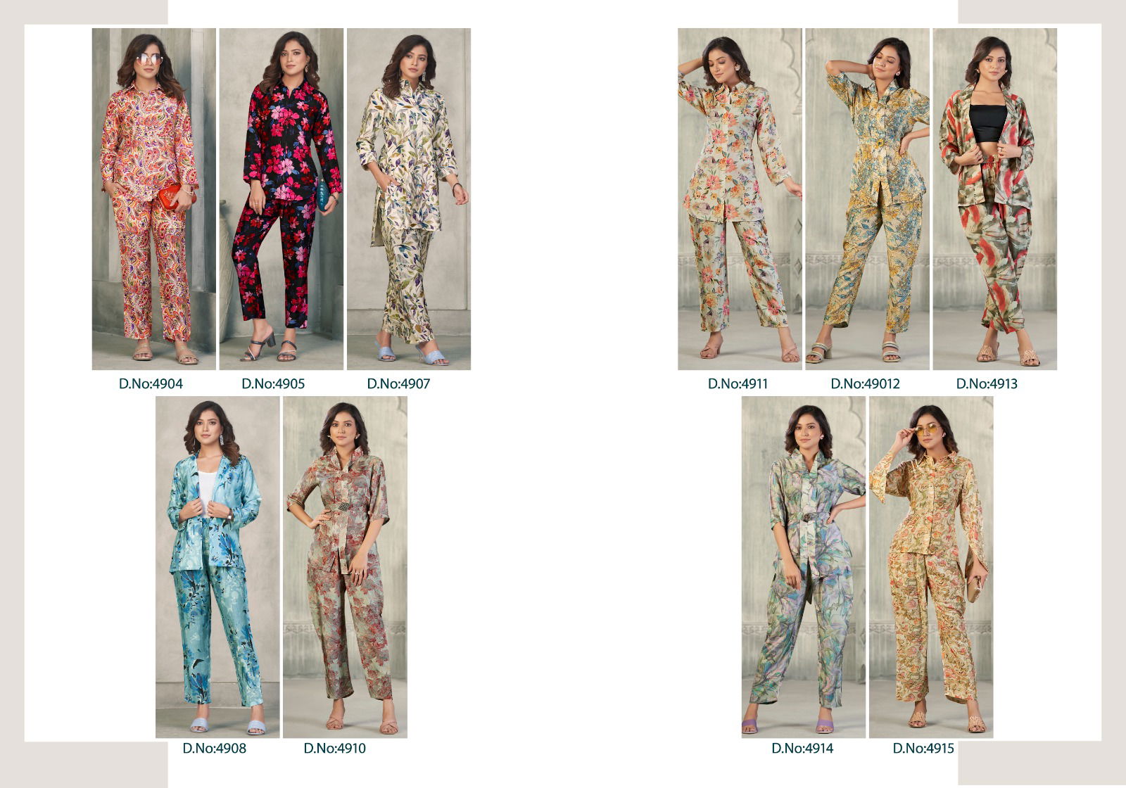Vianna Printed Cord Set Western Catalog